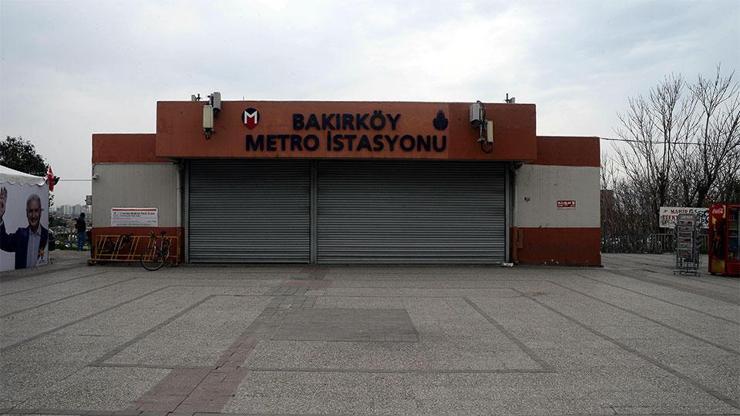 Nevruz gerekçesiyle Bakırköy metrosu kapatıldı