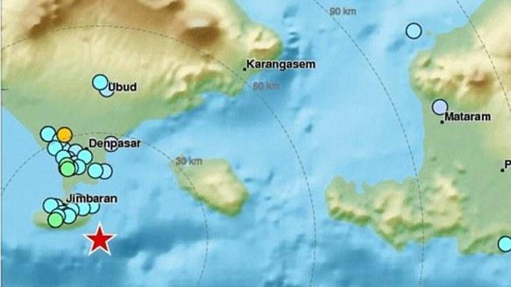 Ünlü tatil adasını 6.4lük deprem vurdu