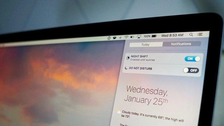 MacOS kullanıcıları Night Shift özelliğine kavuştu