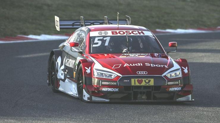 Audi'nin DTM canavarı pistte Audi'nin DTM canavarı pistte