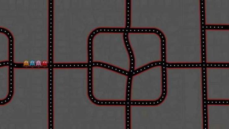 Google Maps üzerinde Pac-Man oynayın