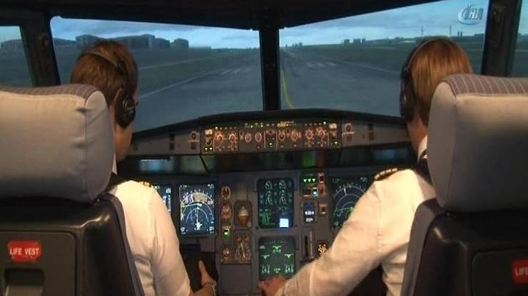 THY pilotları işte bu şekilde eğitiliyor