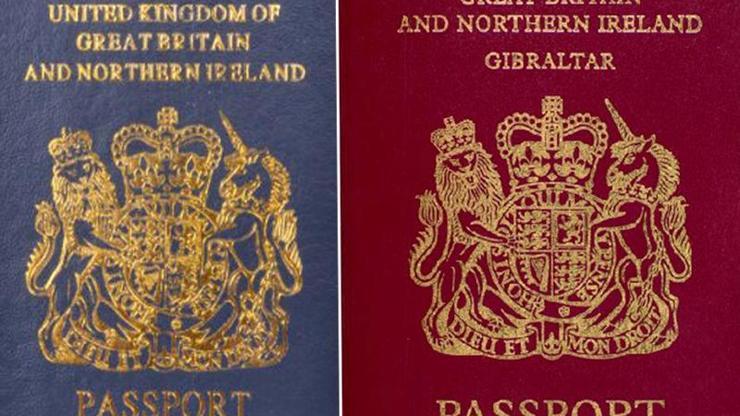 İngiltere mavi pasaportuna dönüyor