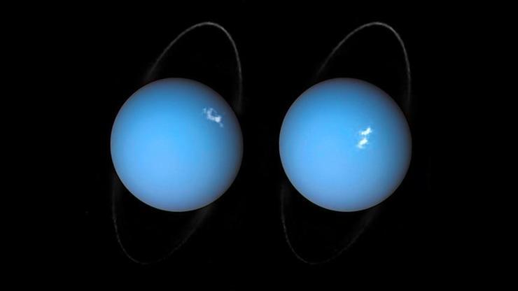 Uranüsün auroraları görüntülendi