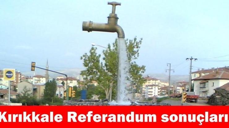 Kırıkkale 2017 referandum seçim sonuçları | Canlı sonuçlar: “Evet” ve “Hayır” oranları