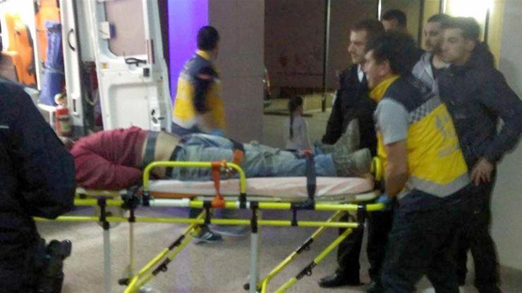 Sözlü taciz sonrası hastanelik edildi