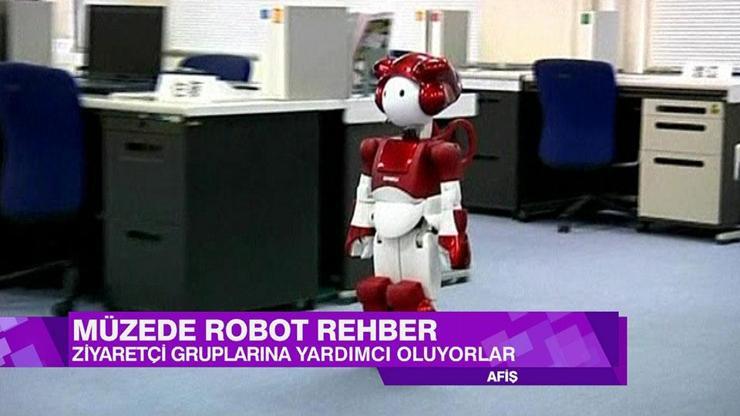 Rehber robot müzelerde