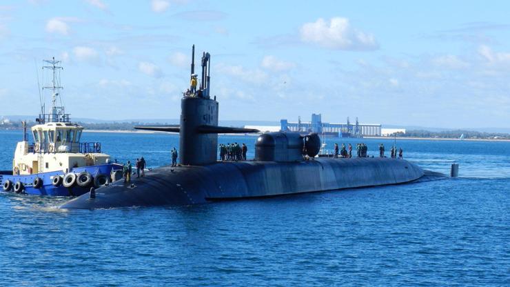 Gerilimde son perde Nükleer denizaltı Kuzey Koreye ulaştı