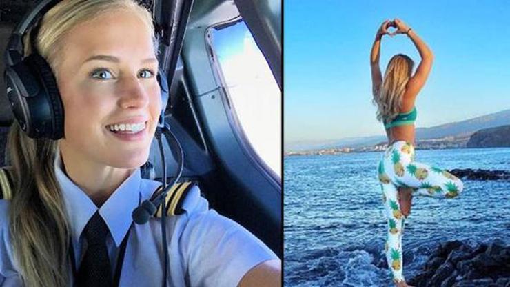 İsveçin kadın pilotu sosyal medya fenomeni oldu