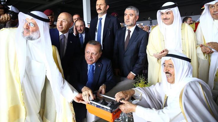 Erdoğan, Kuveytin yeni havalimanının temelini attı