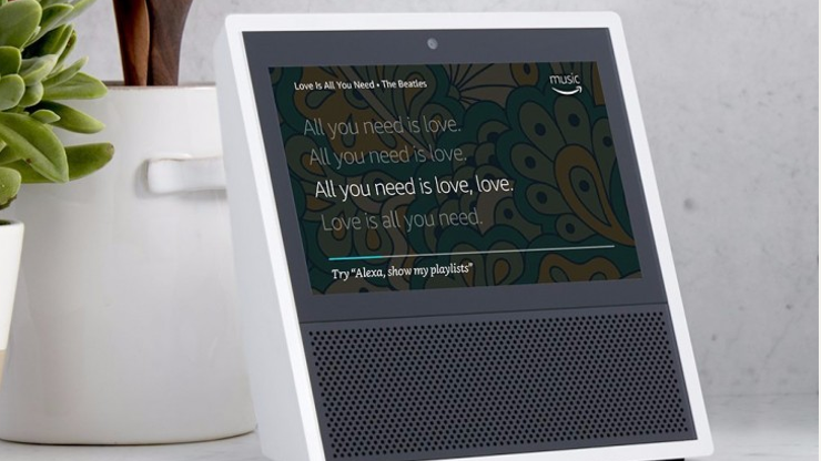 Yeni nesil akıllı hoparlör Echo Show