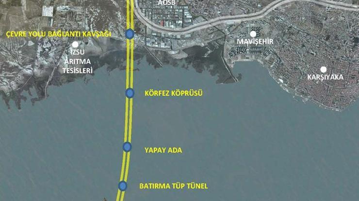 İzmir Körfez Geçiş Projesinin ÇED raporuna dava açıldı