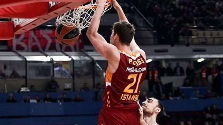 Galatasarayda Tibor Pleiss sevinci