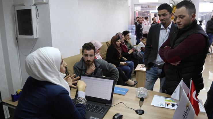 İstanbulda Suriyeliler için Rızık İstihdam Ofisi açıldı