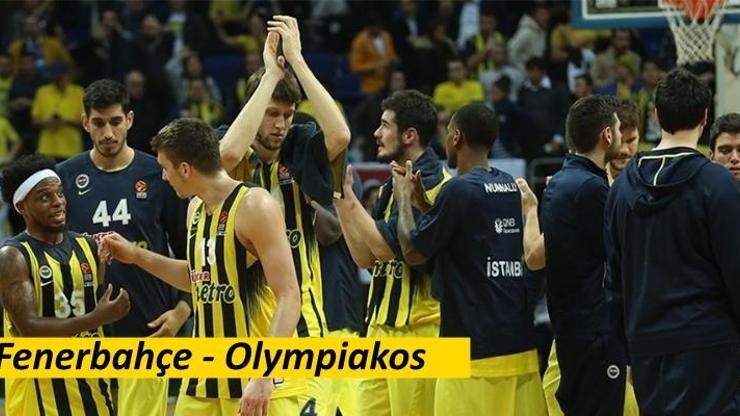 Final: Fenerbahçe-Olympiakos maçı canlı izle (THY Euroleague)