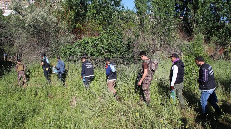 Diyarbakırda Hevsel Bahçelerinde uyuşturucu operasyonu
