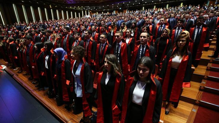 20. Dönem Adli Yargı Hakim ve Cumhuriyet Savcıları Kura Töreni Beştepede yapıldı