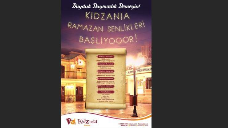 KidZaniada eğlence dolu Ramazan şenlikleri