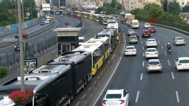 İstanbullulara metrobüs çilesi