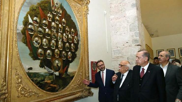 Cumhurbaşkanı Erdoğan Topkapı Sarayını ziyaret etti