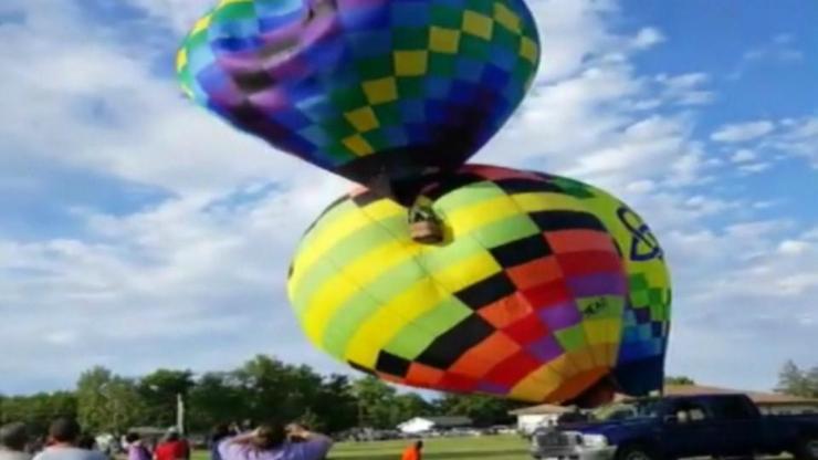 ABDde sıcak hava balonu kazası: 1 yaralı