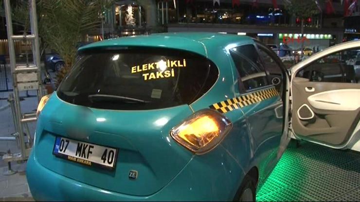 İstanbulda elektrikli taksi dönemi başlıyor