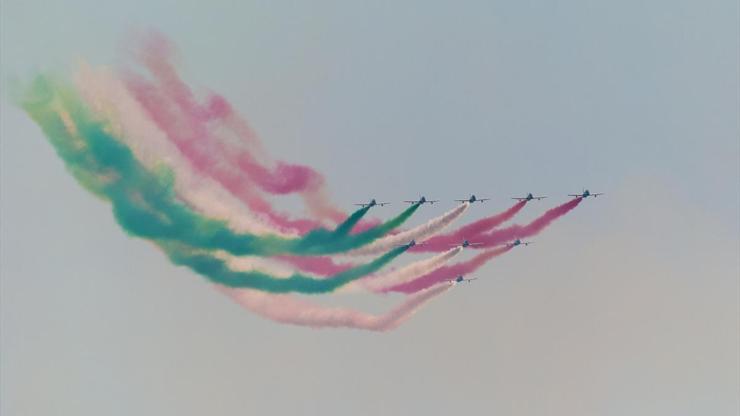 İtalyan Hava Kuvvetlerinden muhteşem şov