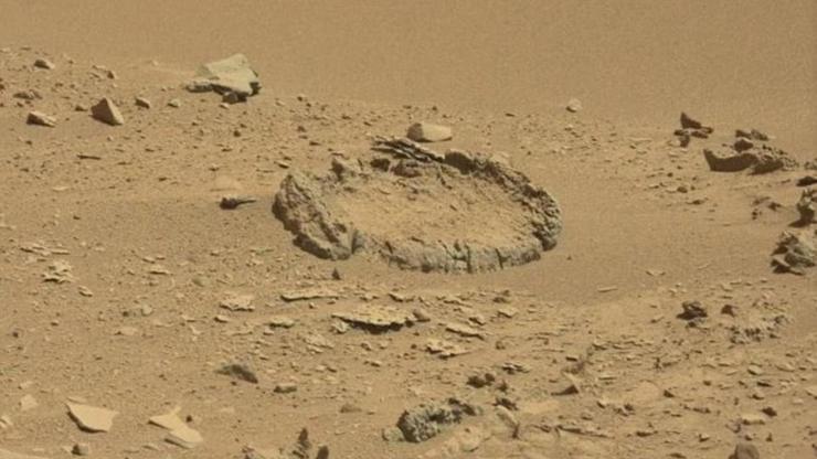 Mars yüzeyinde gizemli görüntüler