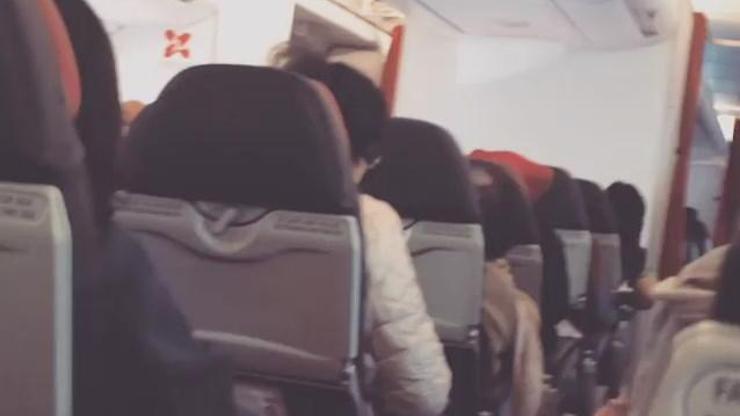Havada korkunç anlar... Pilottan yolculara: Umarım dua ediyorsunuzdur