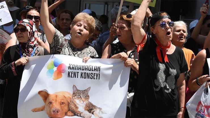 Hayvanseverlerden yasa tasarısı protestosu