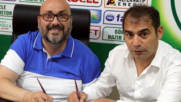 Giresunspor teknik direktör Metin Diyadin ile anlaştı