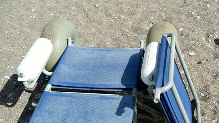 Antalyada Engelli Plajını kırdılar