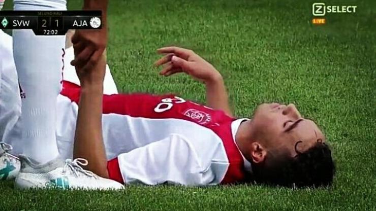 Son dakika: Ajaxlı Abdelhak Nourinin beyninde kalıcı hasar oluştu
