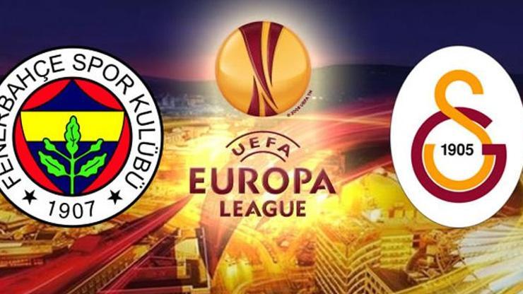 UEFA Avrupa Liginde Galatasaray ve Fenerbahçenin rakipleri belli oldu
