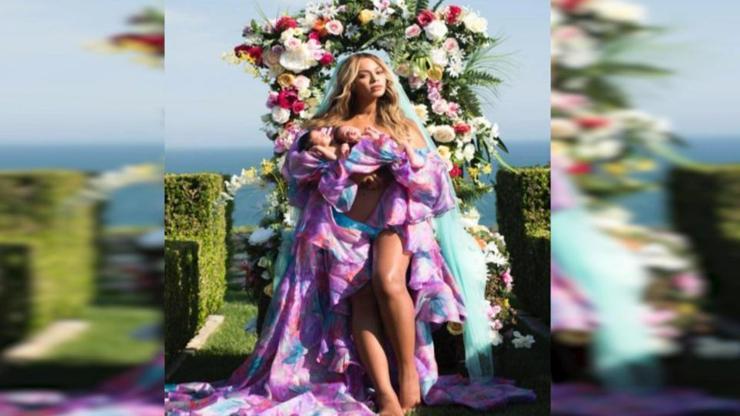 Beyonce ikizlerinin fotoğrafını ilk kez paylaştı