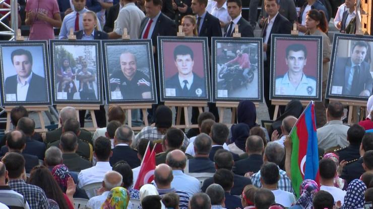 Ankarada 15 Temmuz şehidi polisler anıldı