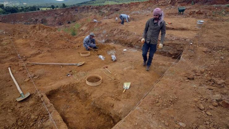 Uşak’ta 200 bin yıllık insan izleri bulundu