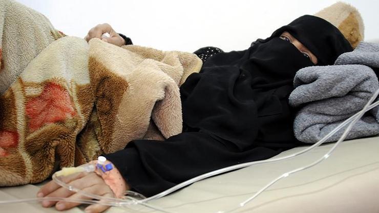 Yemende kolera salgınına yakalanan 45 bin kişi tedavi edildi