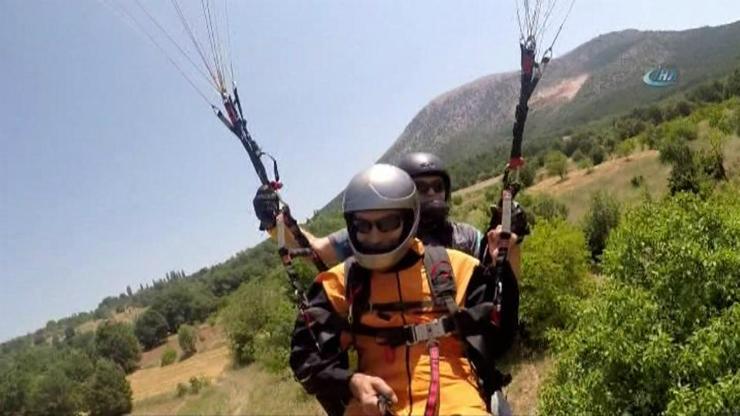 Yamaç paraşütçülerinin yeni gözdesi: Hasan Dağı