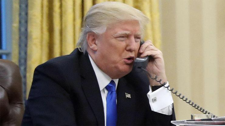 Trumpın telefon görüşmesi sızdırıldı