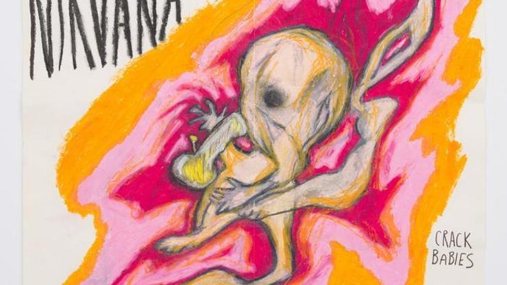 Yıllar sonra ortada: Kurt Cobainin görülmemiş çizimleri
