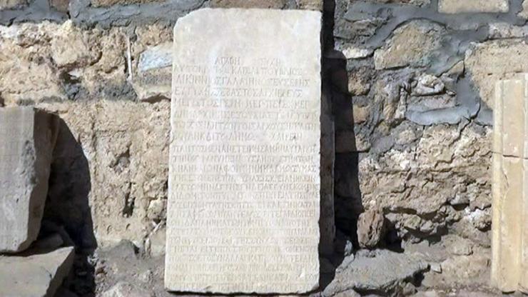 İmparator Gallienusun mektubu müzede