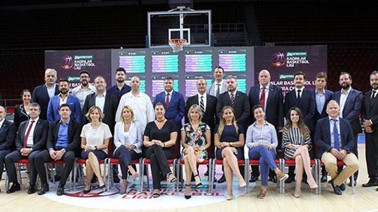 Kadınlar Basketbol Liginde yeni sezon fikstürü çekildi