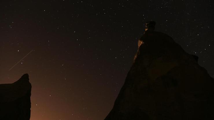 Meteor yağmuru böyle gözlendi