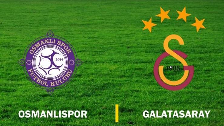 Canlı: Osmanlıspor-Galatasaray maçı izle (Süper Lig 2. Hafta)
