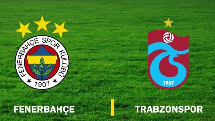 Canlı: Fenerbahçe-Trabzonspor maçı izle | 2. Hafta