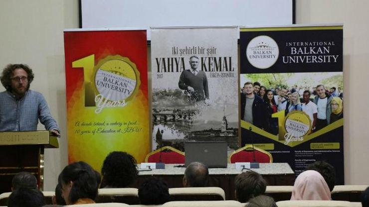 Makedonyada İki şehir bir şair: Yahya Kemal konferansı