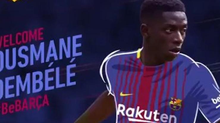 Son dakika: Ousmane Dembele Barcelonada
