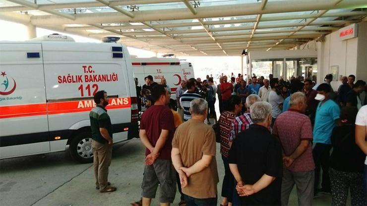 Adanada hastanede gaz sızıntısı paniği