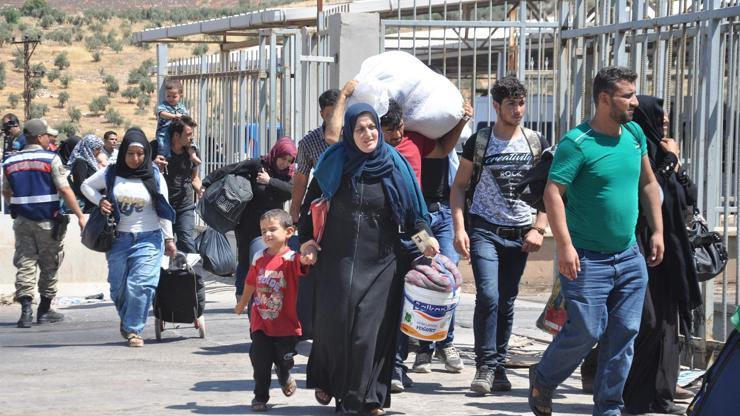 35 bin Suriyeli bayram için ülkesine gitti